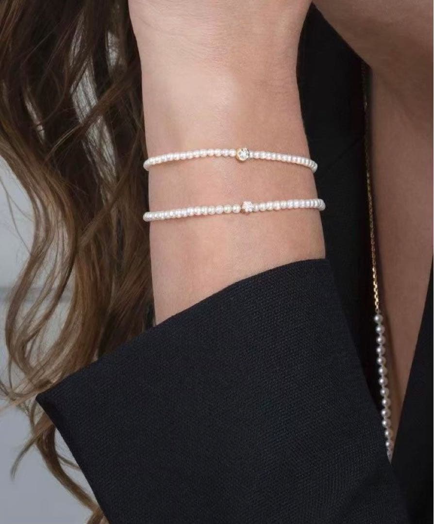 新品 REDLINE レッドライン パール ブレスレット - メルカリ