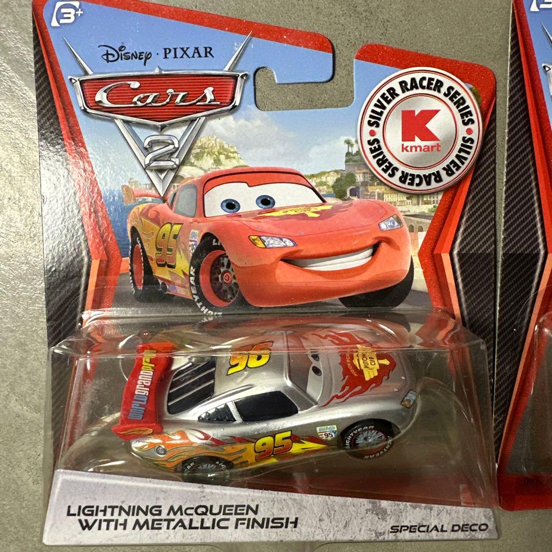 未開封 カーズ2 マテル ディズニー ピクサー シルバーレーサー シリーズ