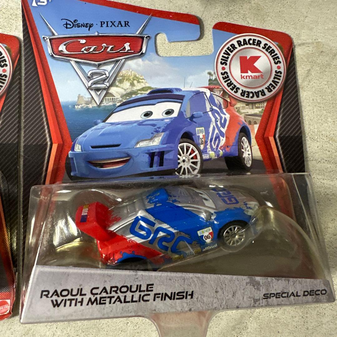 未開封 カーズ2 マテル ディズニー ピクサー シルバーレーサー シリーズ