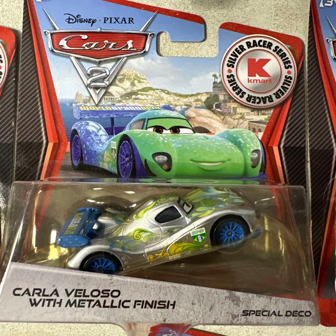 未開封 カーズ2 マテル ディズニー ピクサー シルバーレーサー シリーズ