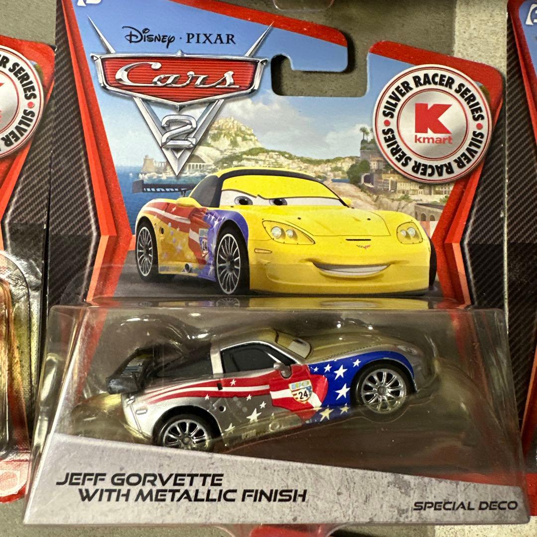 未開封 カーズ2 マテル ディズニー ピクサー シルバーレーサー シリーズ