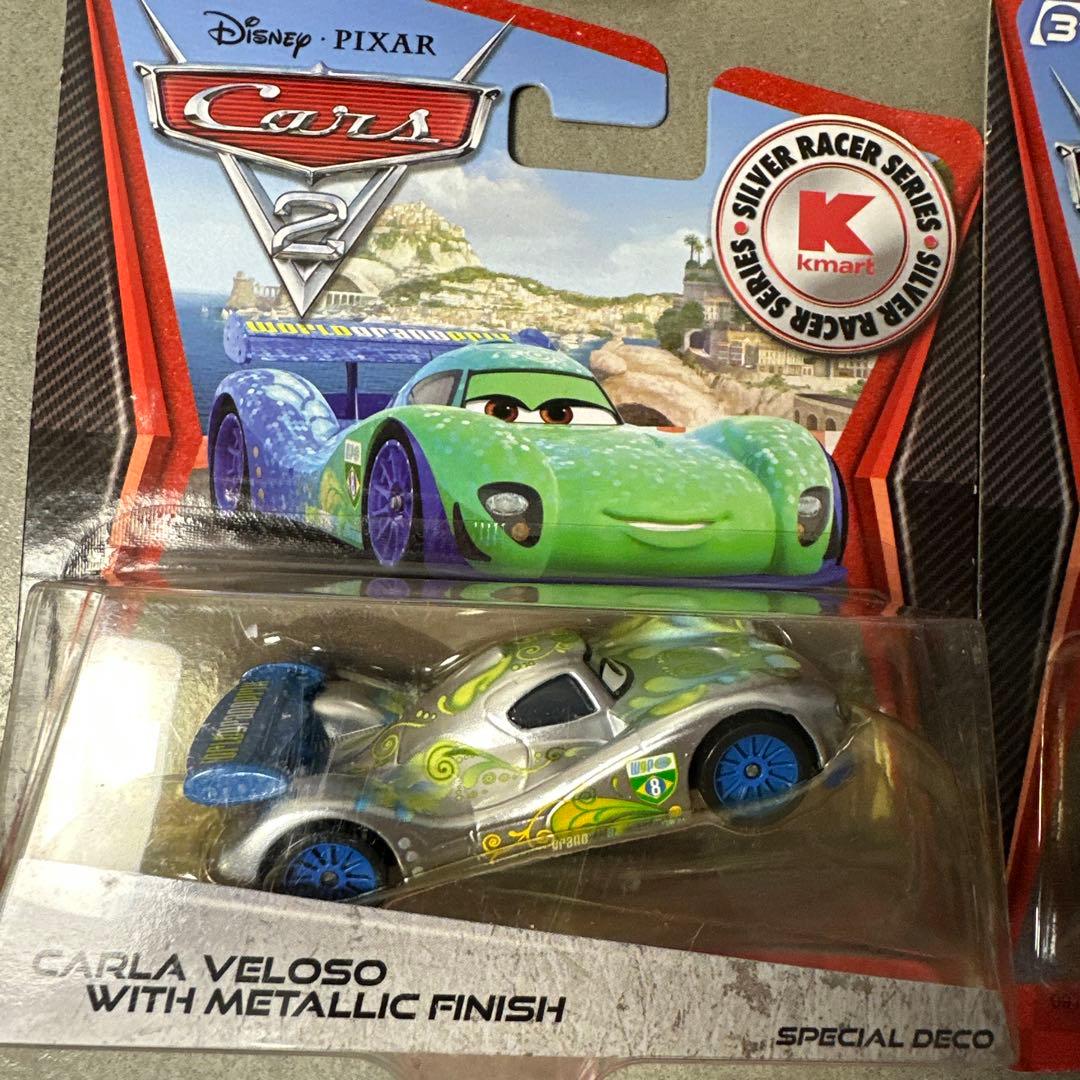 未開封 カーズ2 マテル ディズニー ピクサー シルバーレーサー シリーズ