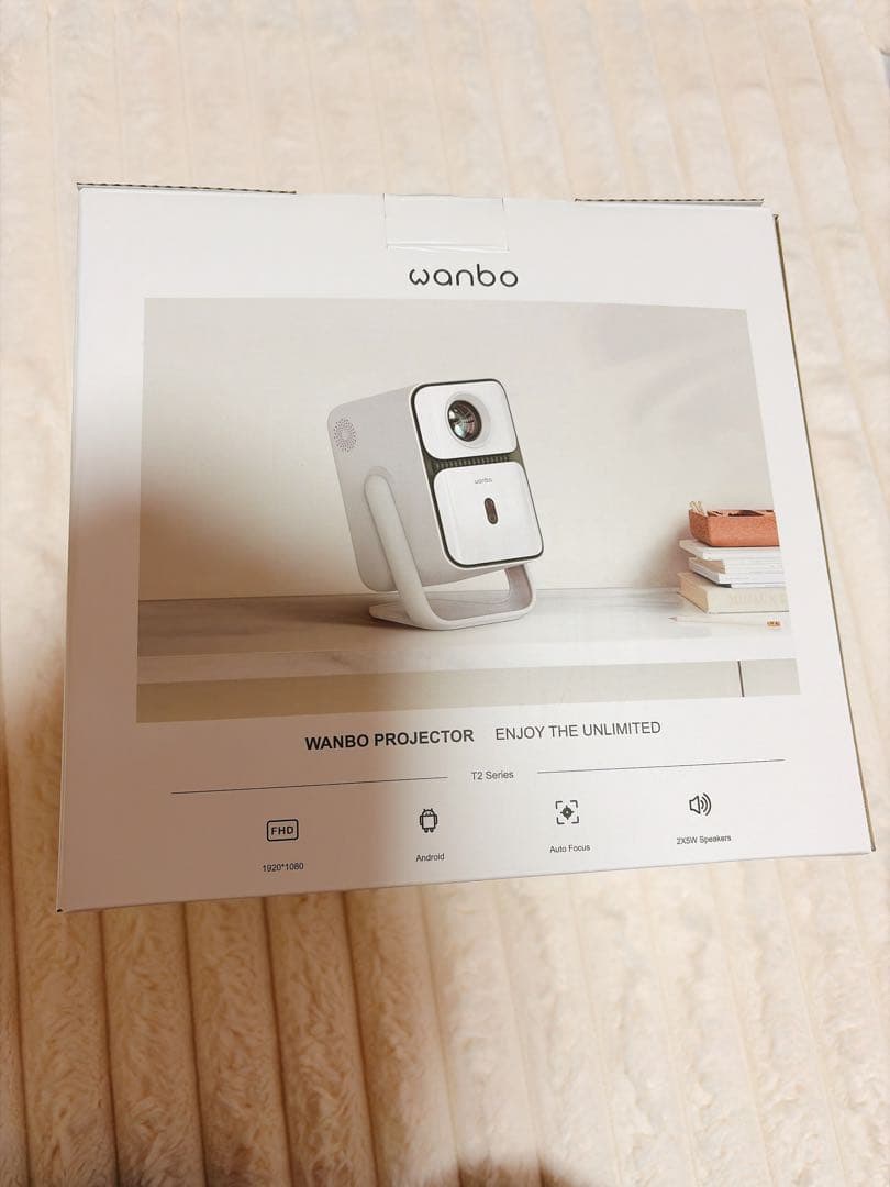 【人気モデル】Wanbo T2 Ultra プロジェクター 家庭用 フルHD 楽天市場】【正規AndroidTV 11搭載 高輝度FHD】Wanbo T2 Ultra
