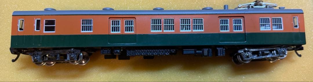 【ENDO エンドウ】HOゲージ クモニ83 湘南色 真鍮製 国鉄電車 箱付