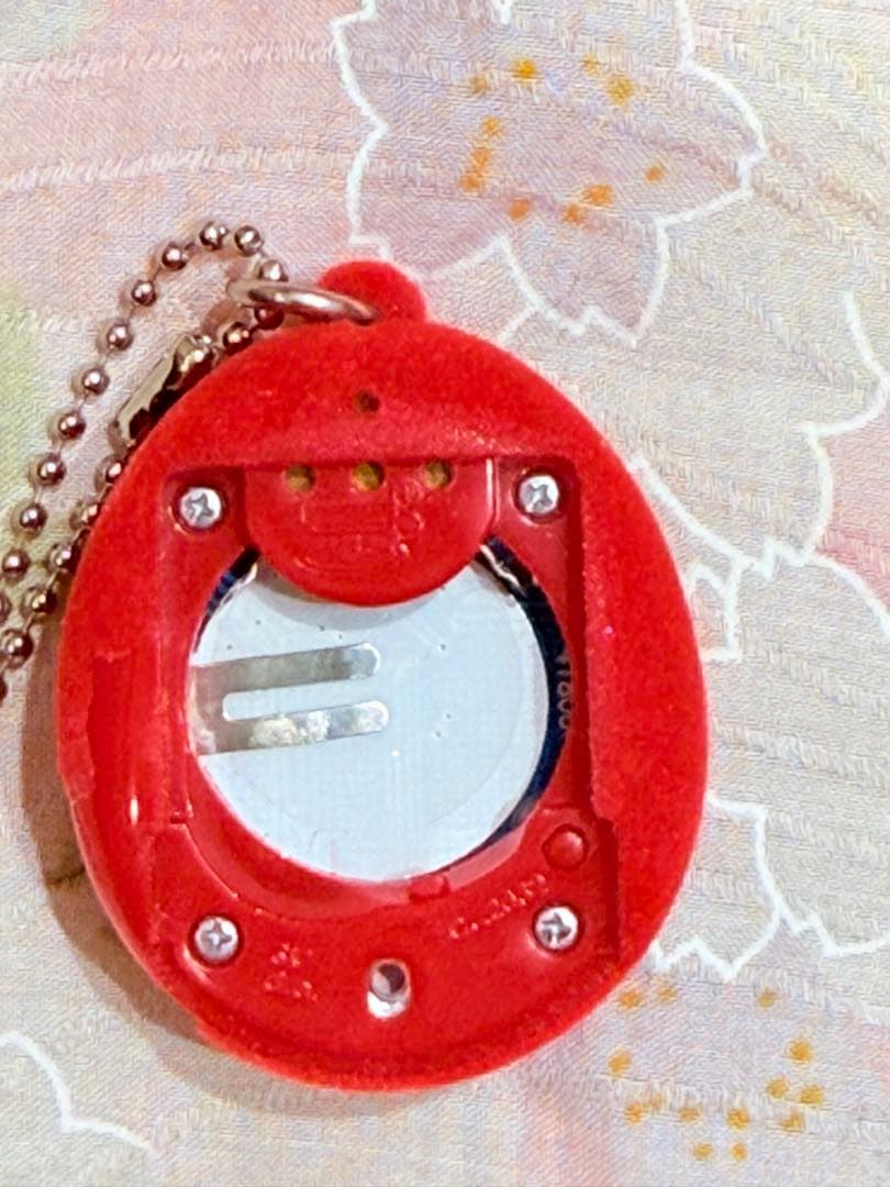 【動作確認済】海外版ちびたまごっち フェルト 赤