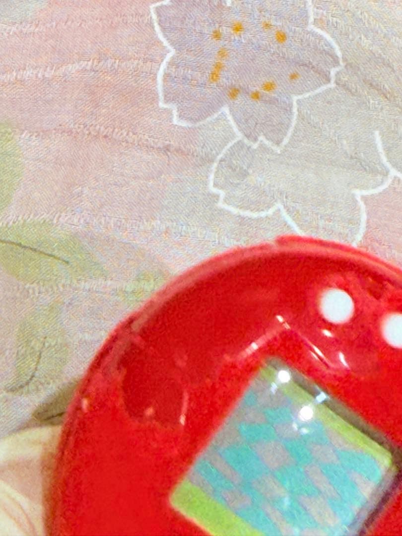 【動作確認済】海外版ちびたまごっち フェルト 赤