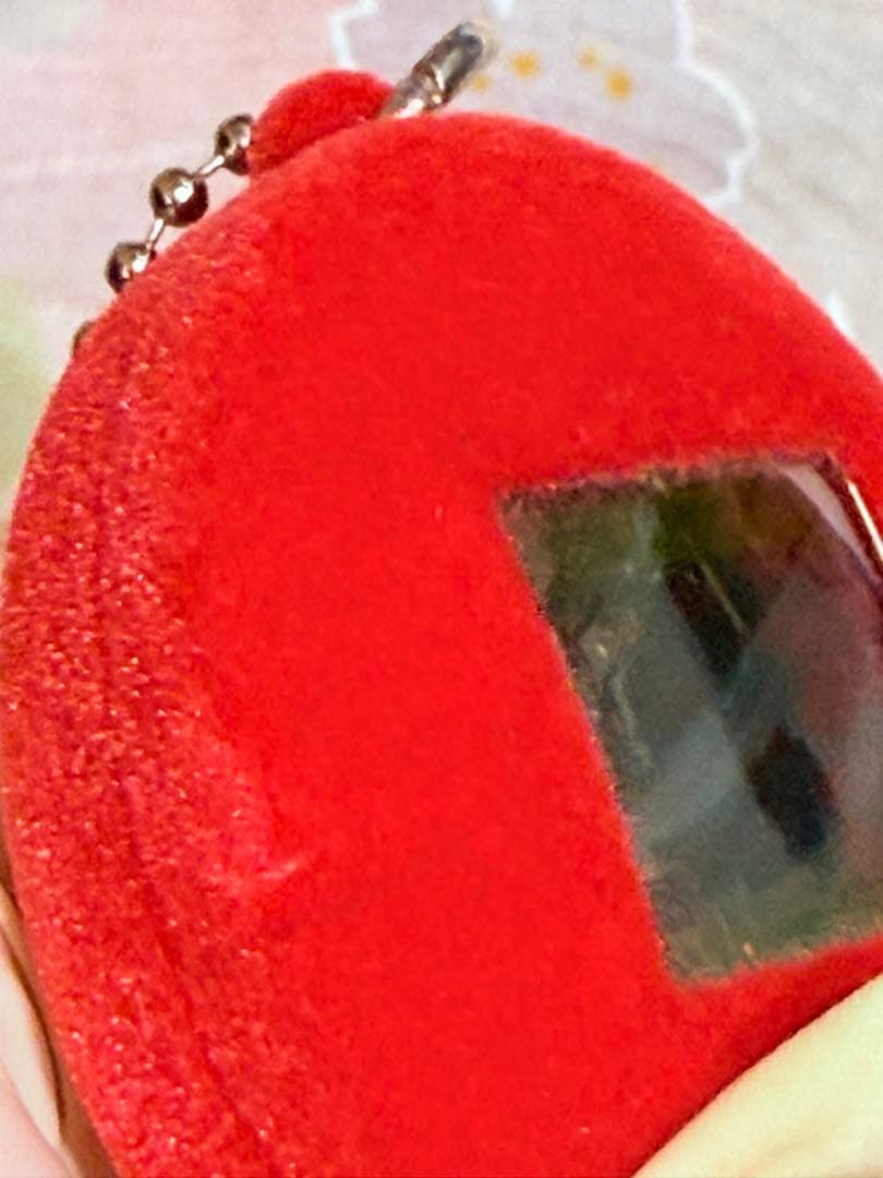 【動作確認済】海外版ちびたまごっち フェルト 赤