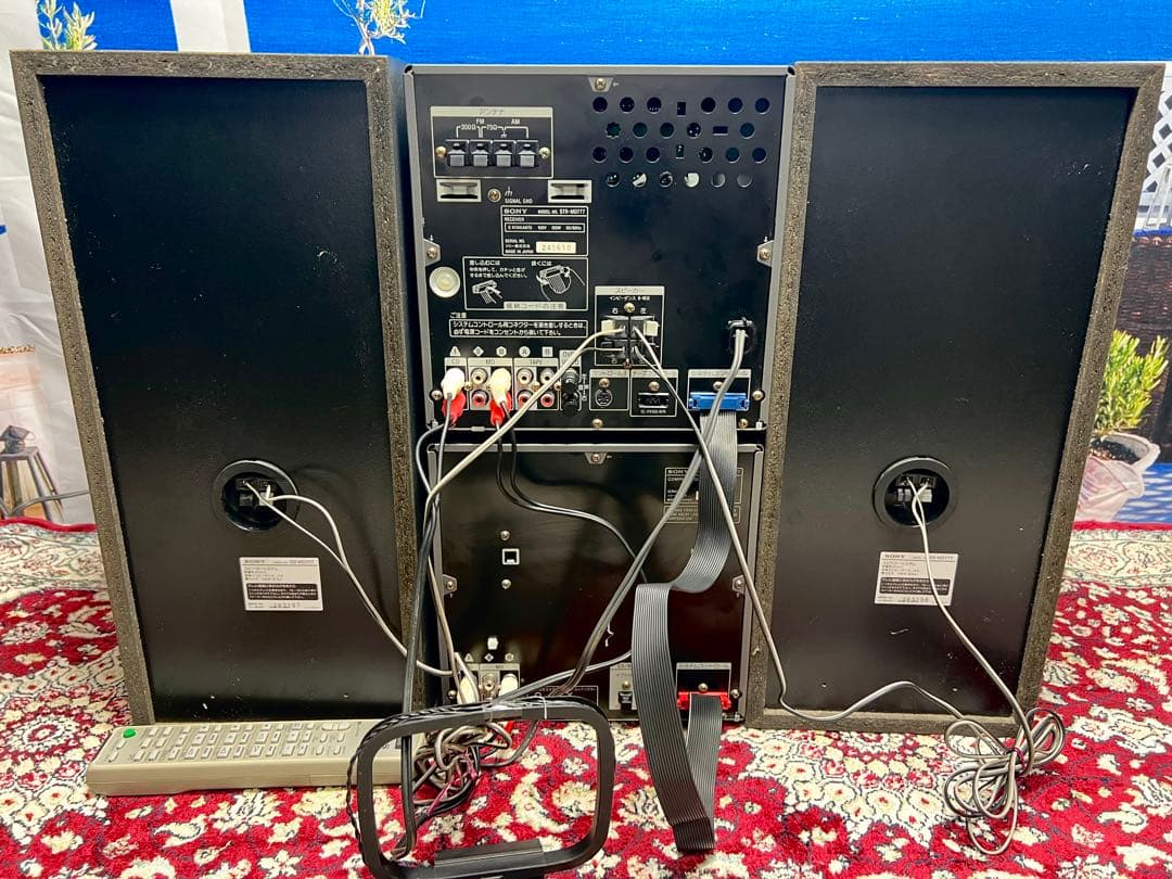 ソニー希少システムコンポDHC-MD777中古動作品STR-MD777ビンテージ