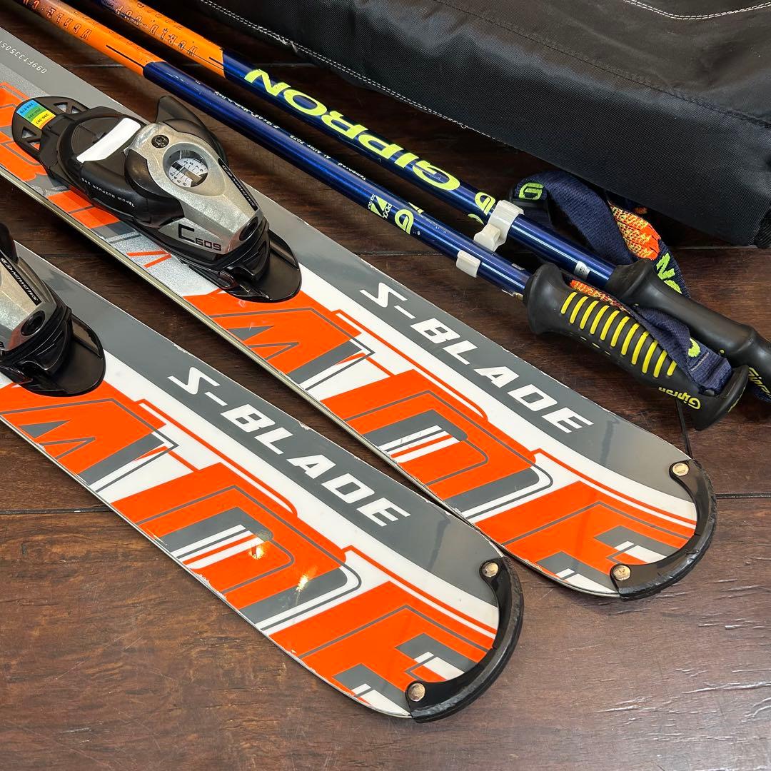 ショートスキーフルセット☆ S-BLADE 99cm ブーツ　26〜26.5cm