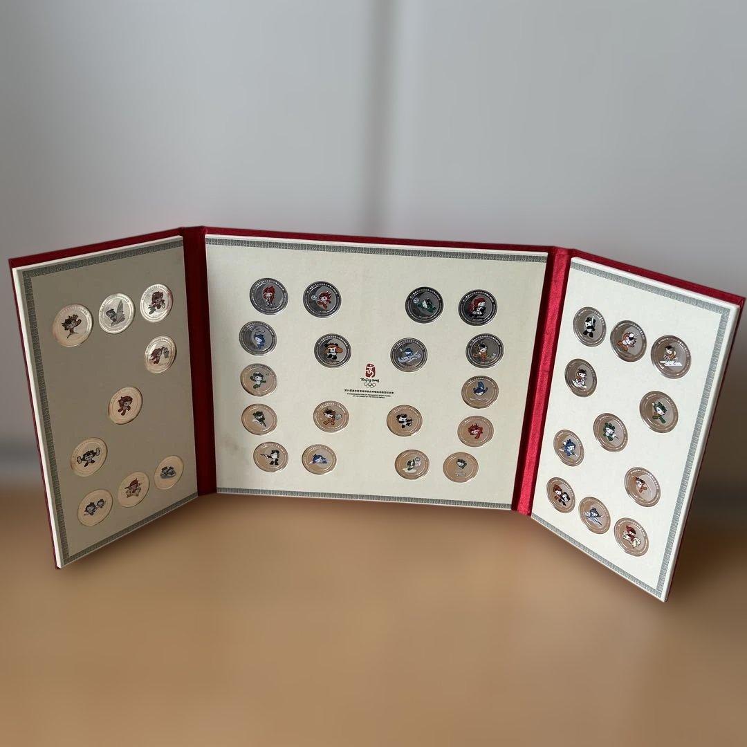 希少 北京オリンピック マスコット純銀メダル 38枚セット - メルカリ