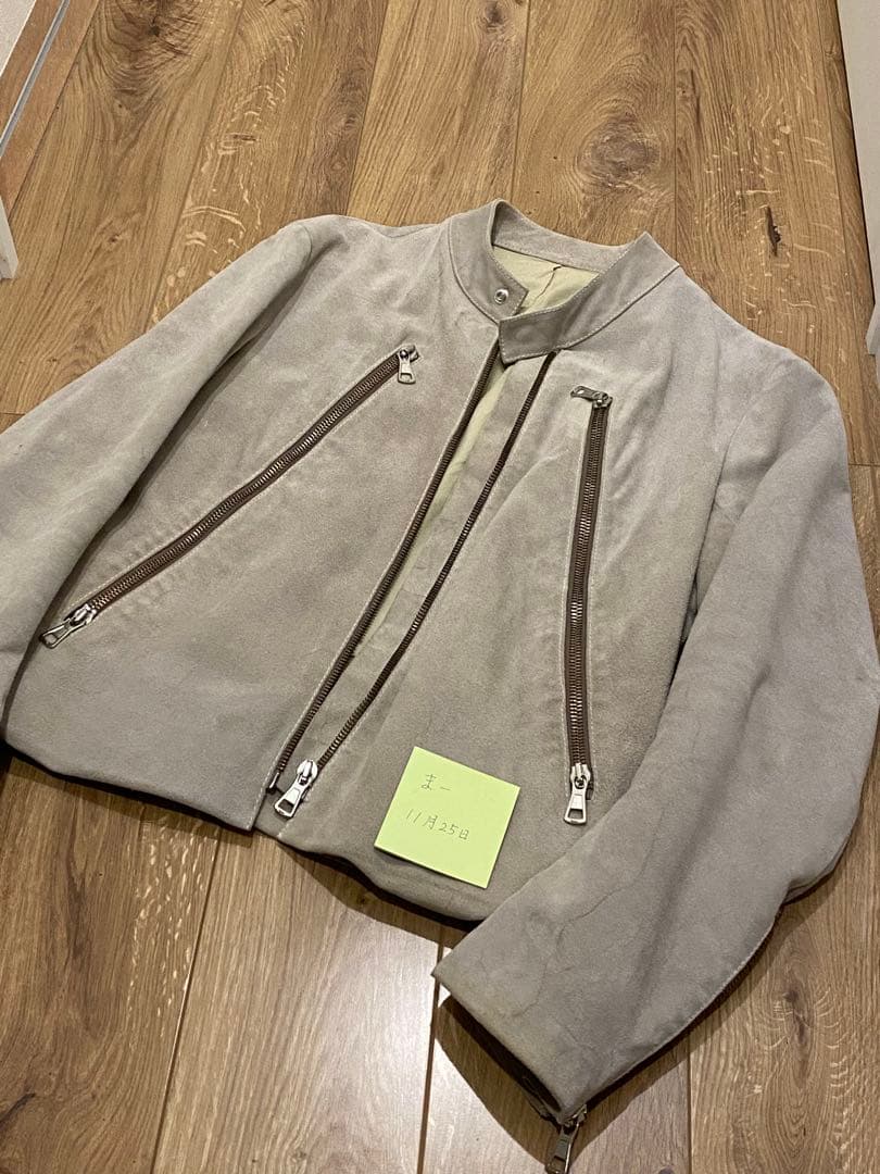 マルタンマルジェラ 初期 02SS ハの字 ライダース スエードジャケット
