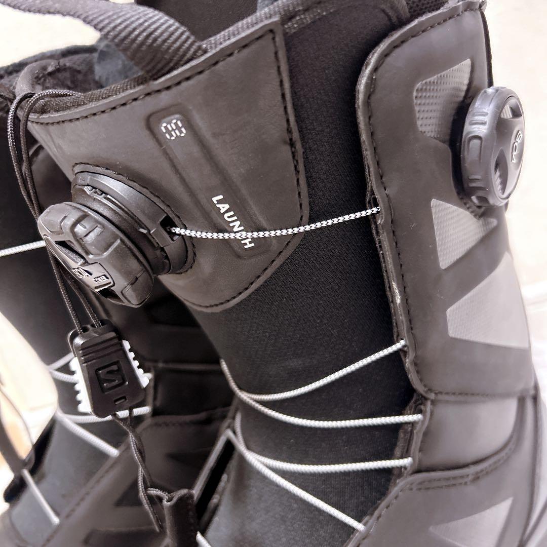 極美品 SALOMON LAUNCH BOA スノーボードブーツ 25.5cm