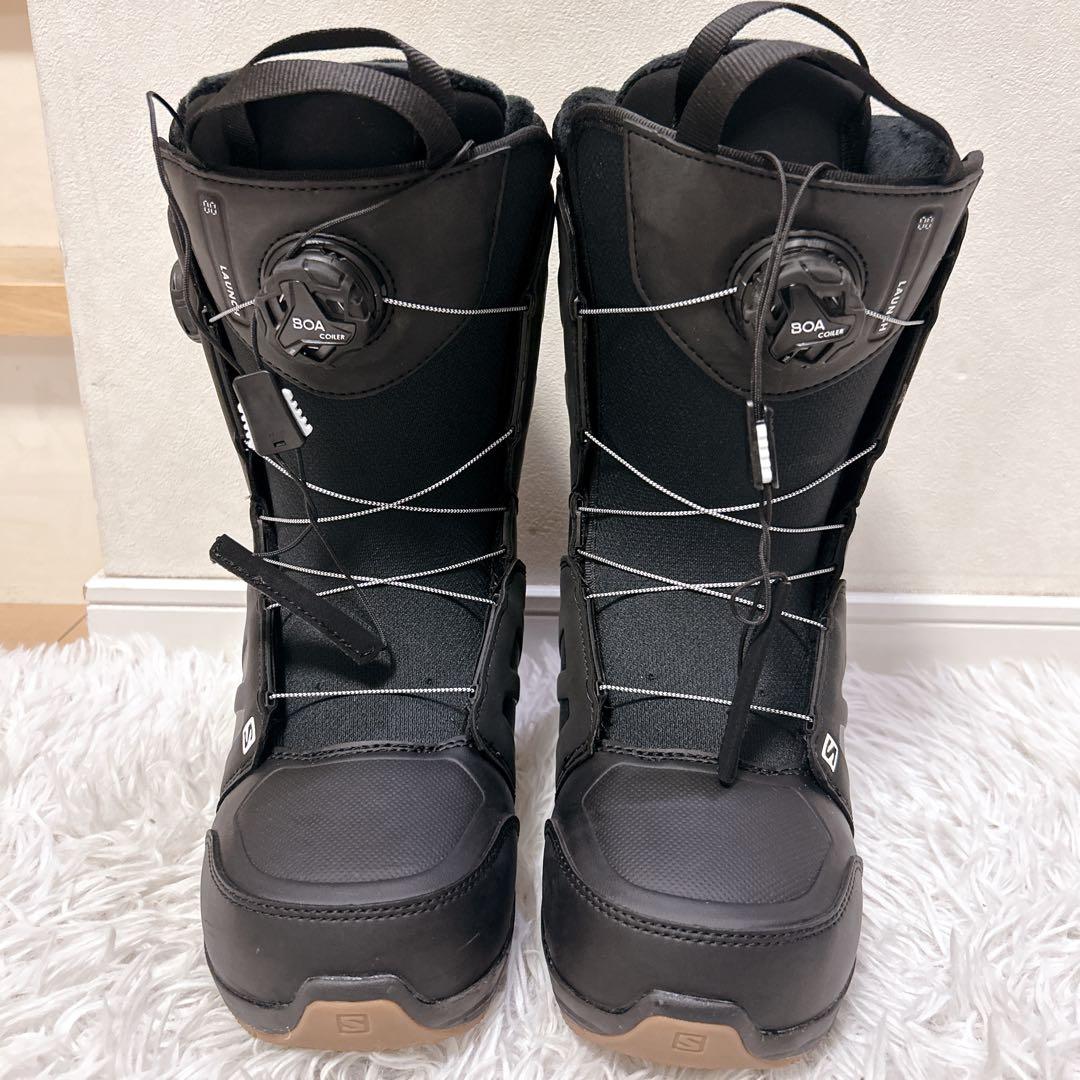 極美品 SALOMON LAUNCH BOA スノーボードブーツ 25.5cm