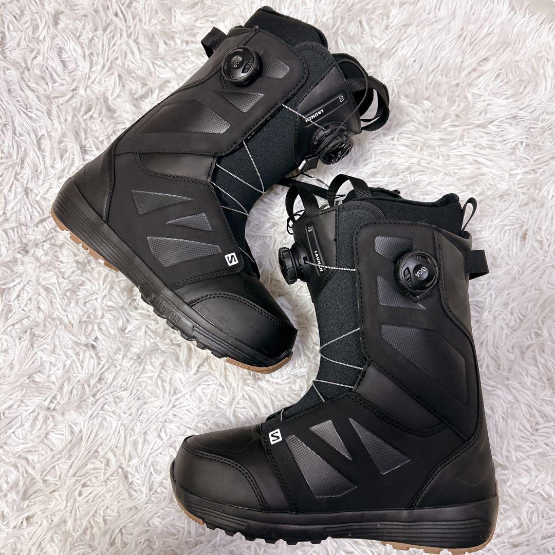 極美品 SALOMON LAUNCH BOA スノーボードブーツ 25.5cm