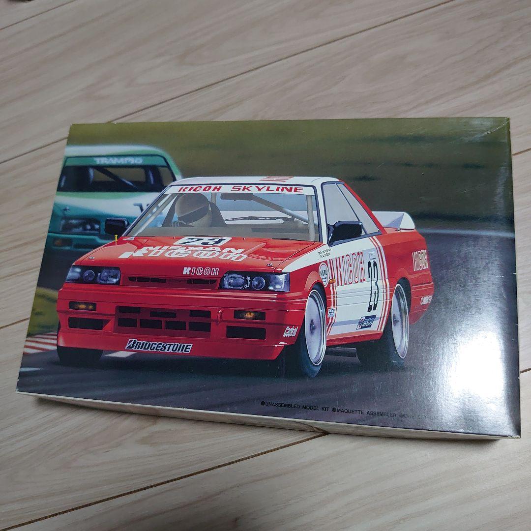 1/24 プラモデル　8台　ブルーバード　スカイライン　シルエット　など