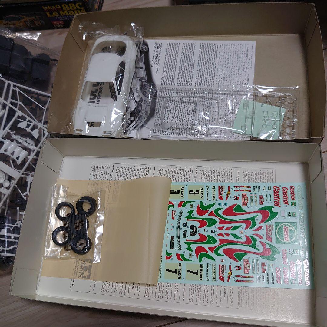 1/24 プラモデル　8台　ブルーバード　スカイライン　シルエット　など