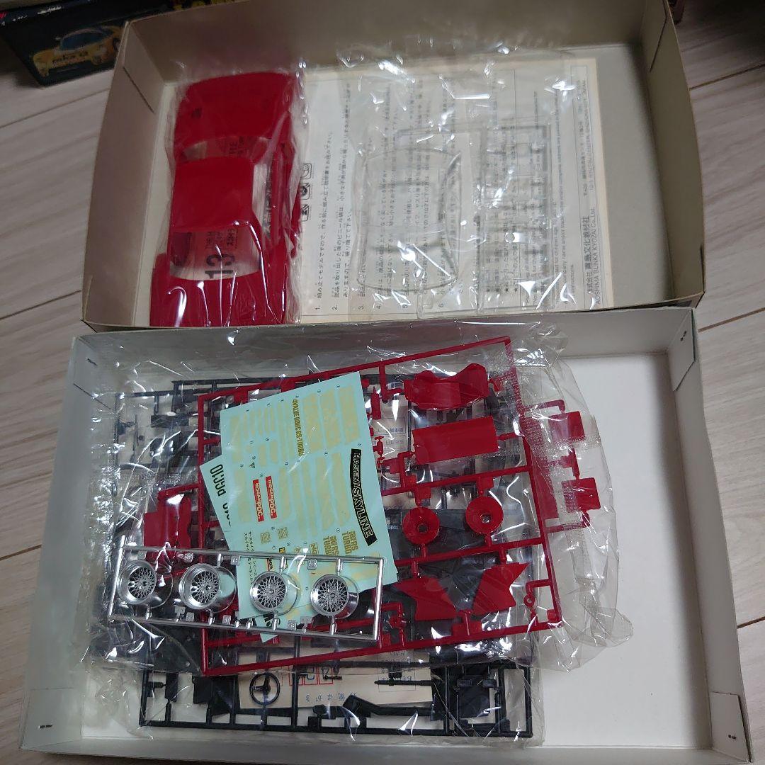 1/24 プラモデル　8台　ブルーバード　スカイライン　シルエット　など