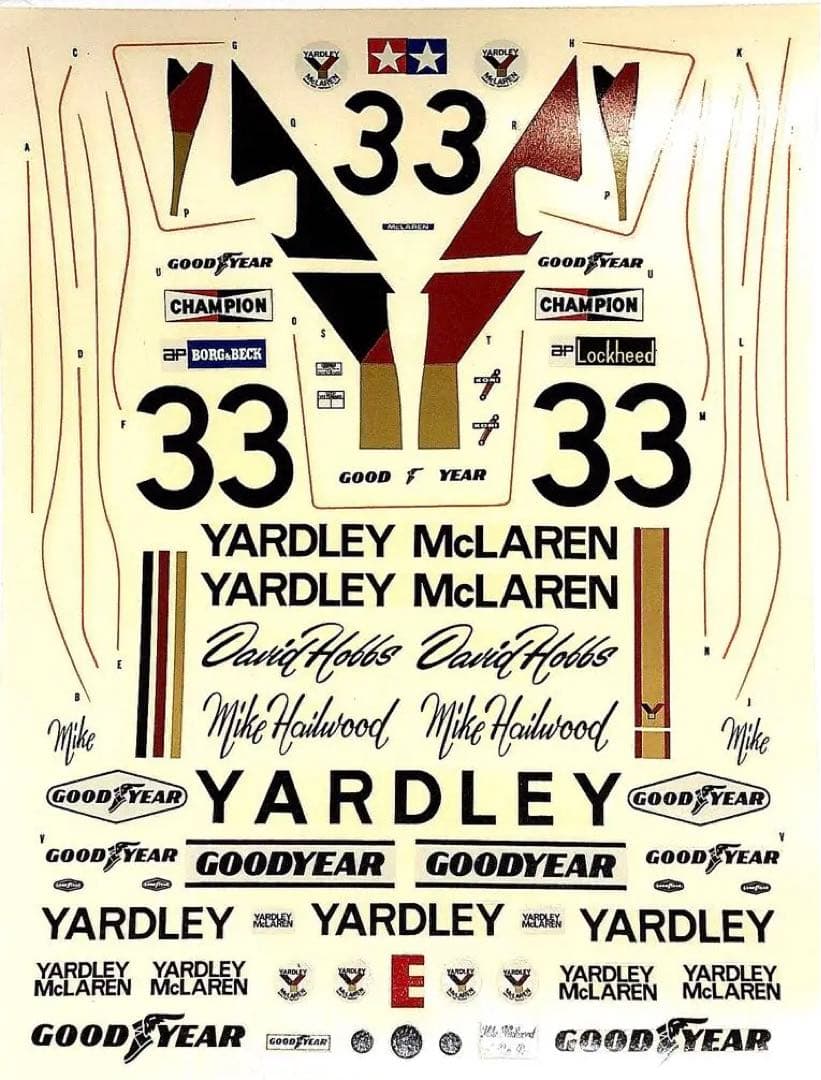 1/12ティレル003と‼️訳あり‼️ヤードレイマクラーレンM23