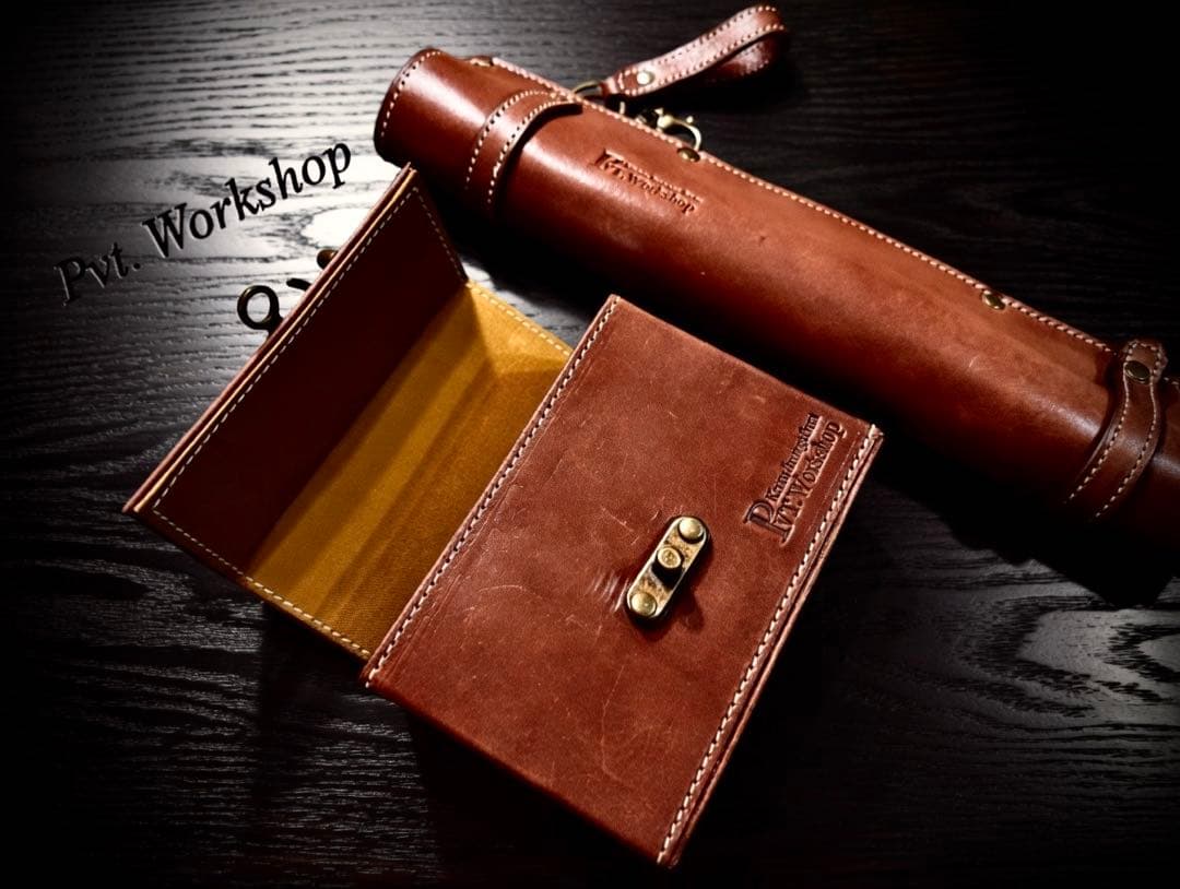 2月SALE品！Pvt.Workshop 極CL本革　デッキケース　プレマケース