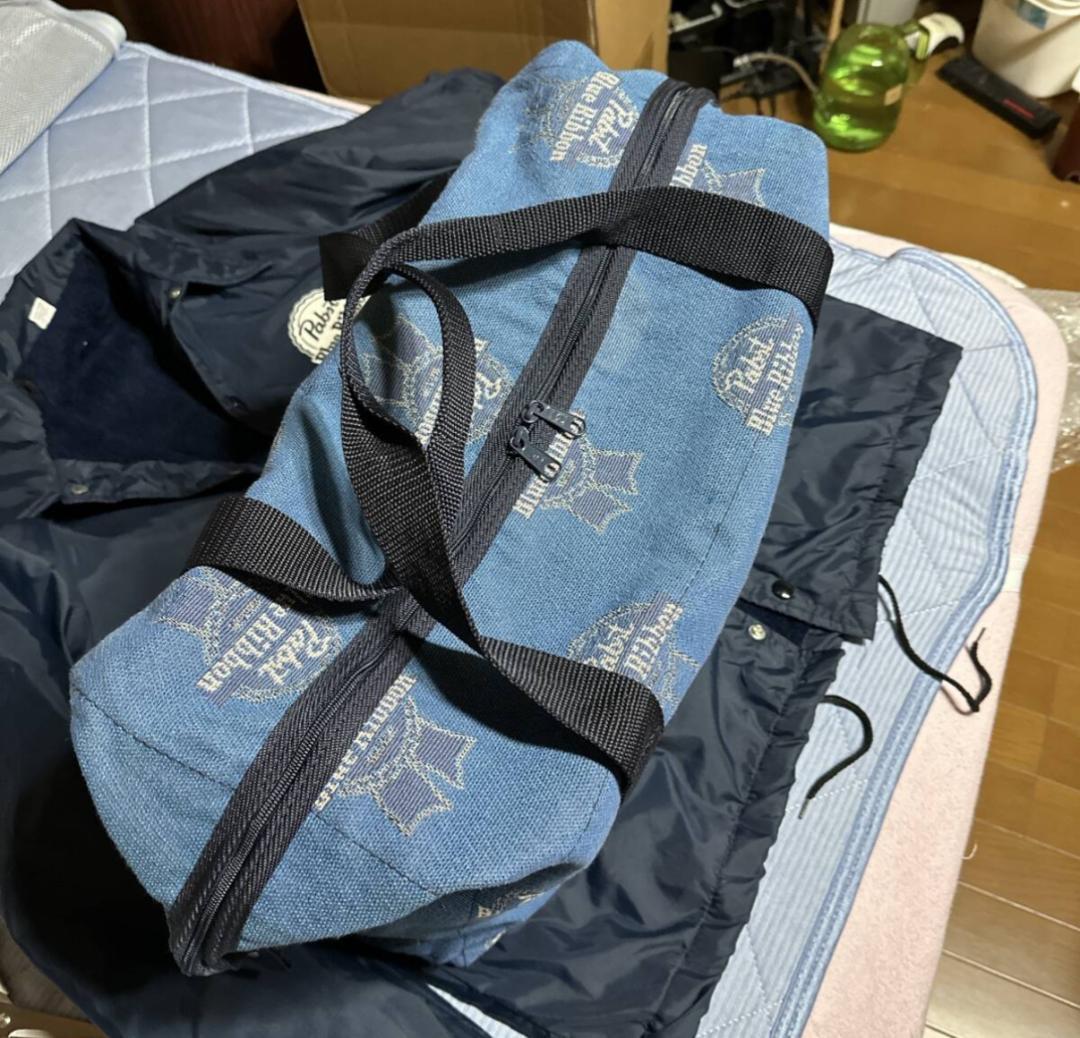 パブストブルーリボン☆キャンバスダッフルバック☆ヴィンテージ☆テンダーロイン西浦