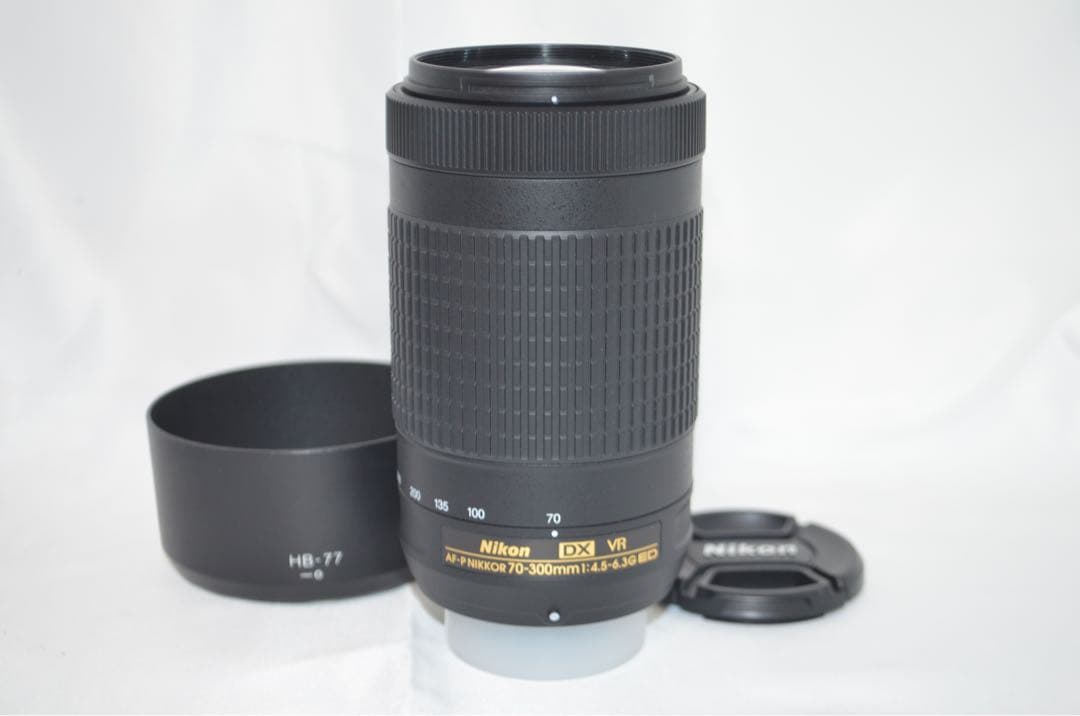 新品級　Nikon AF-P 70-300mm F4.5-6.3G☆超望遠レンズ コンパクトで高性能な望遠レンズ AF-P DX NIKKOR 70-300mm f/4.5-6.3G