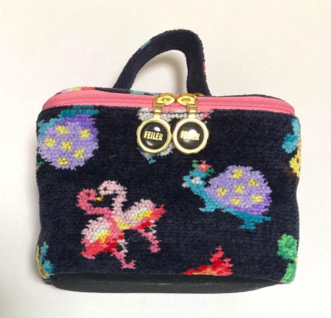 FEILER 神崎恵さんコラボ ファンキーフォーチュン バニティポーチ
