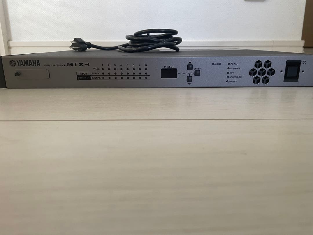 【ぺんた】YAMAHA ヤマハ マトリクスプロセッサー MTX3 Yamaha MTX3 Matrix Mixer, Signal Processor