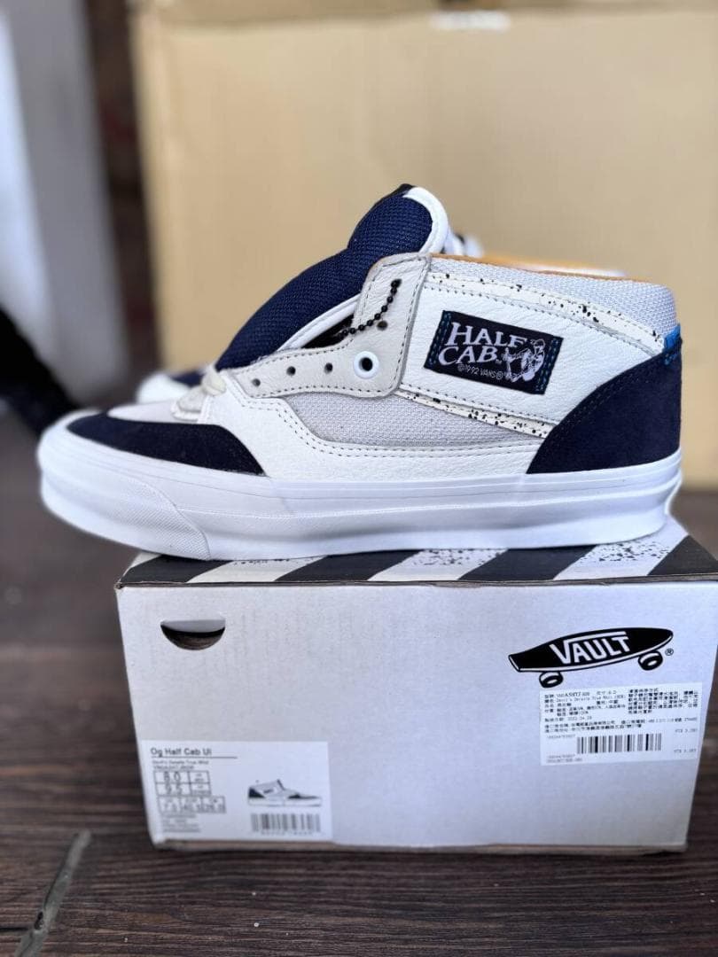 新品 海外限定 VANS OG ハーフキャブ UL LX VN0A5HTJBDR - メルカリ