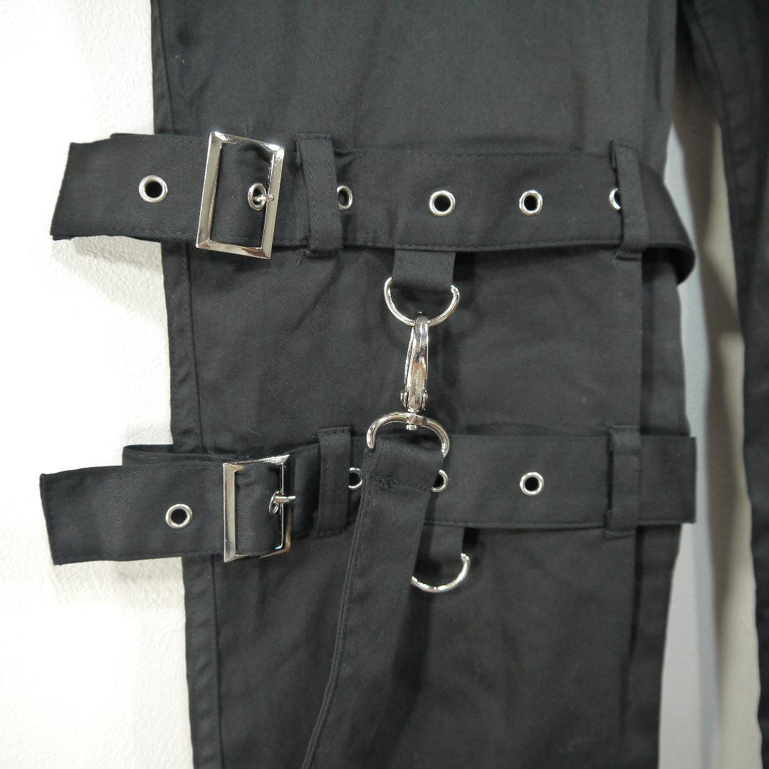 y2k パンク ボンテージ 黒 S BODY LINE ロック グランジ パンク - メルカリ