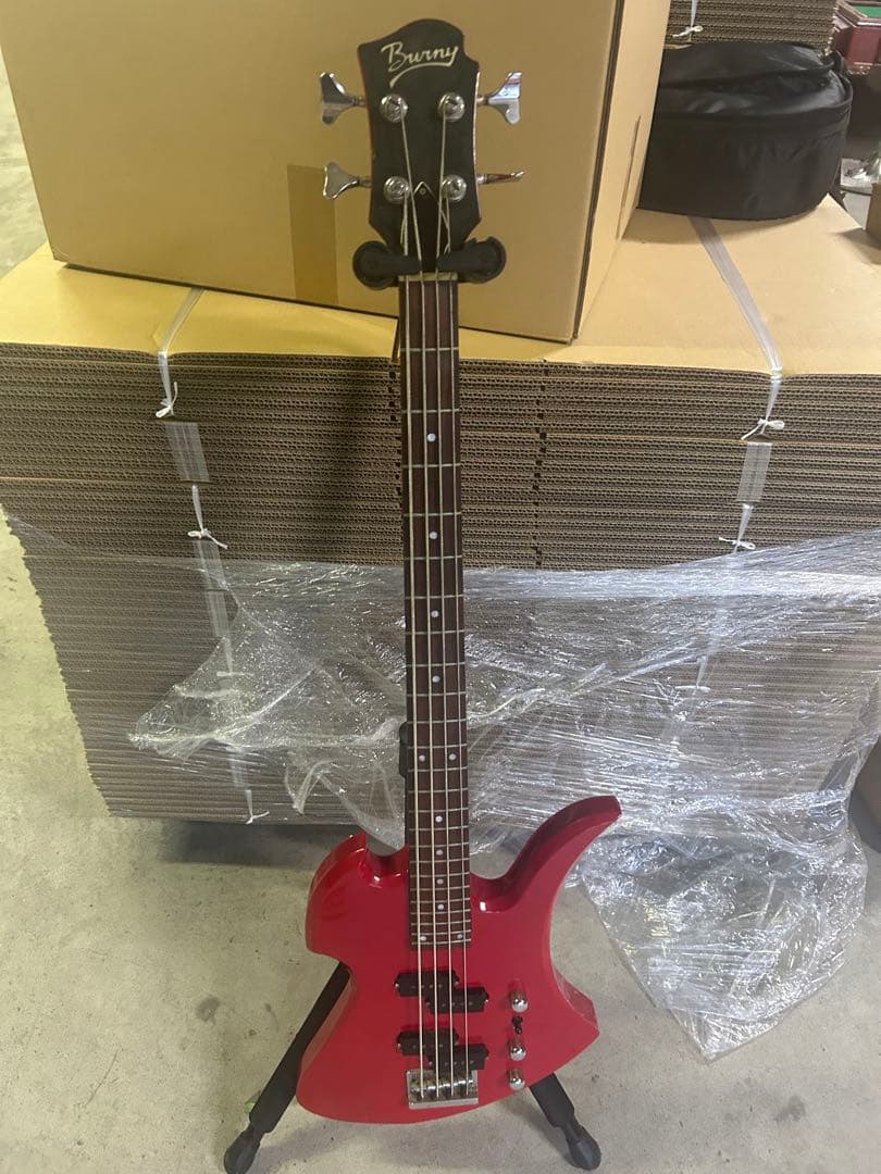 Burny エレキベース レッド　BMB-65？ Burny RSA-65 - Cherry Red | Blue Guitars Online Store