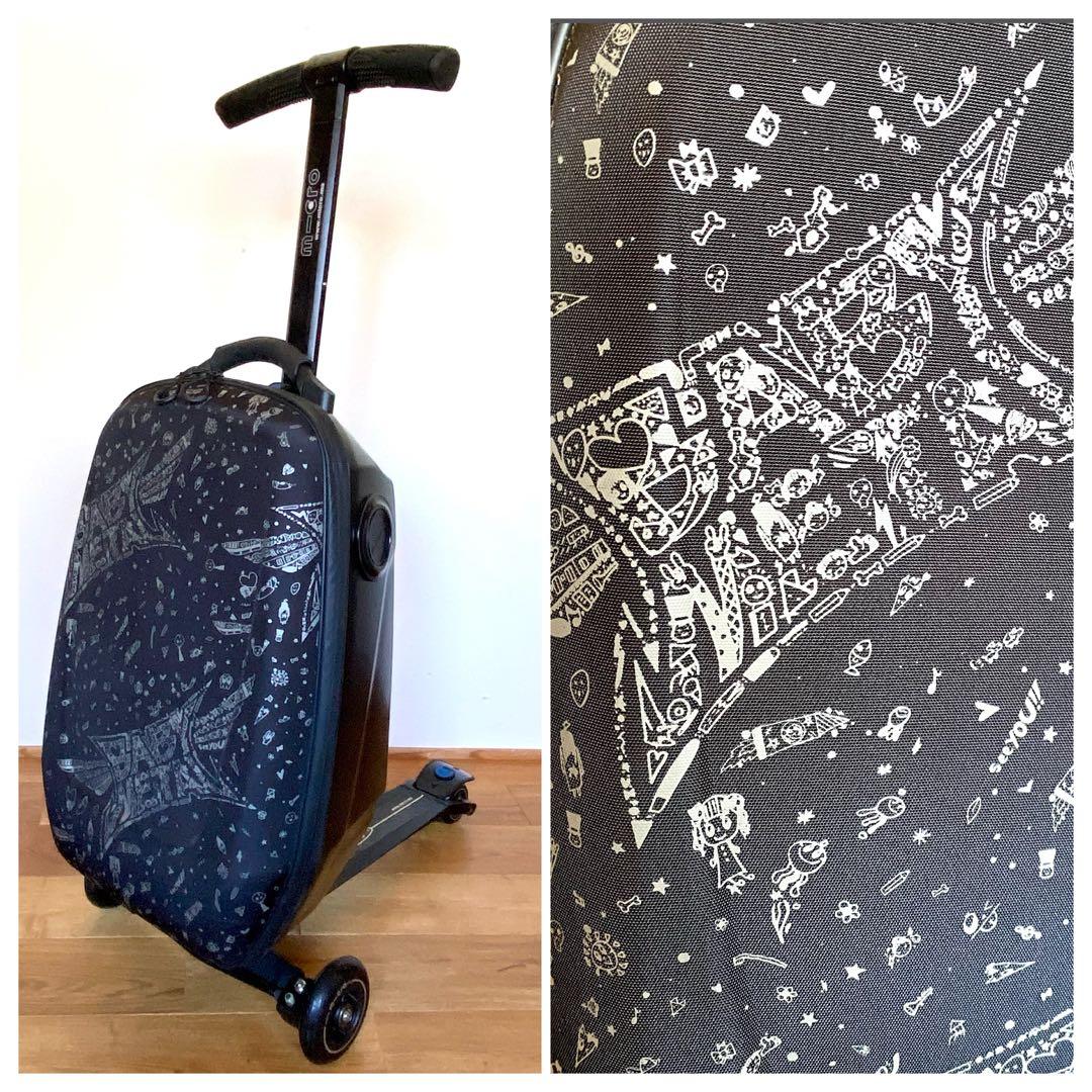希少 BABYL micro luggage 乗れる キャリーケース Micro Scooter マイクロ ラゲッジイージー ベビーカー代わりのキャリー