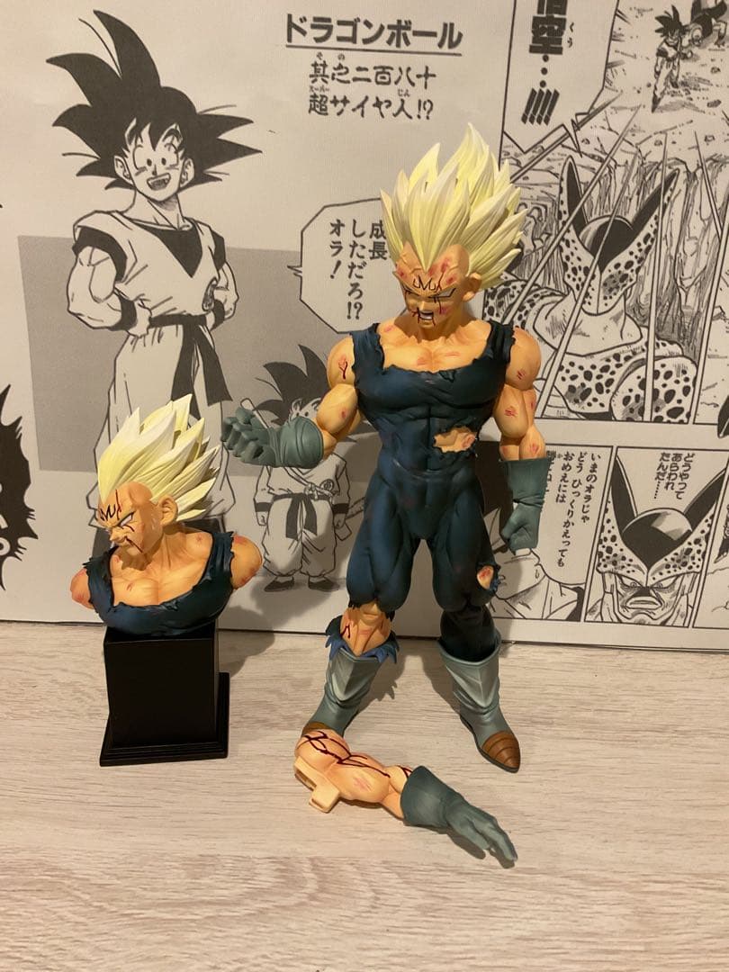 ドラゴンボール　魔人ベジータ　スーパーサイヤ人　VFガレージキット