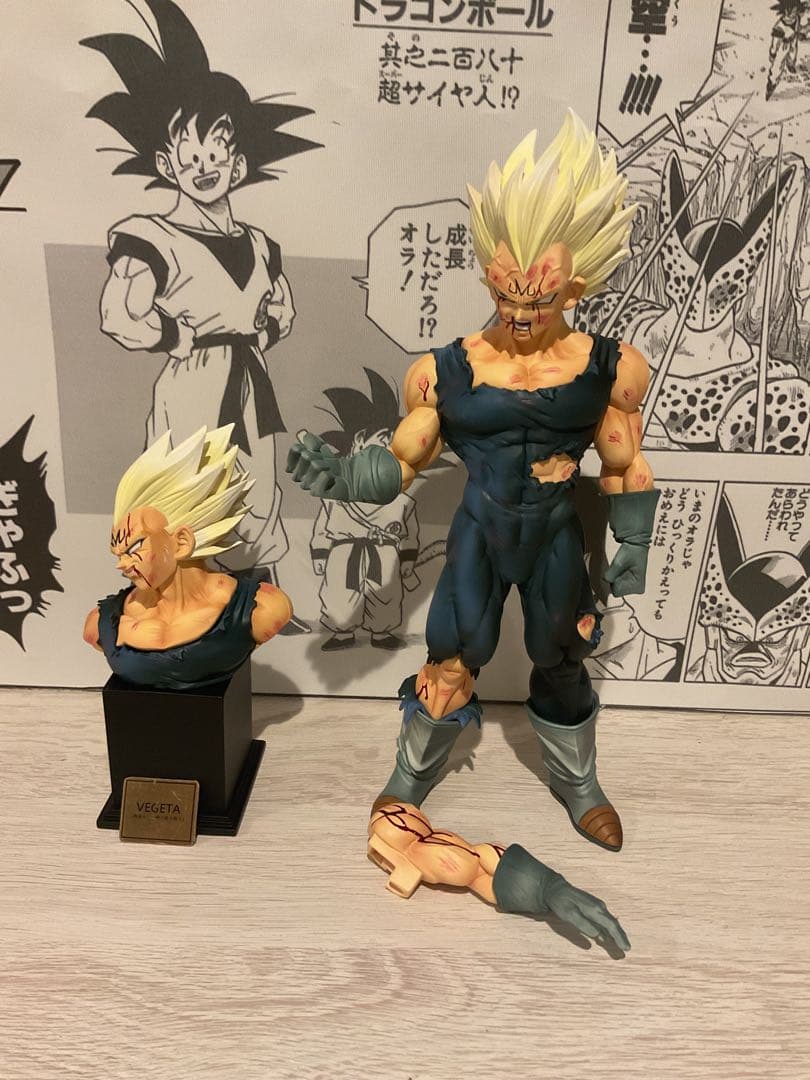 ドラゴンボール　魔人ベジータ　スーパーサイヤ人　VFガレージキット