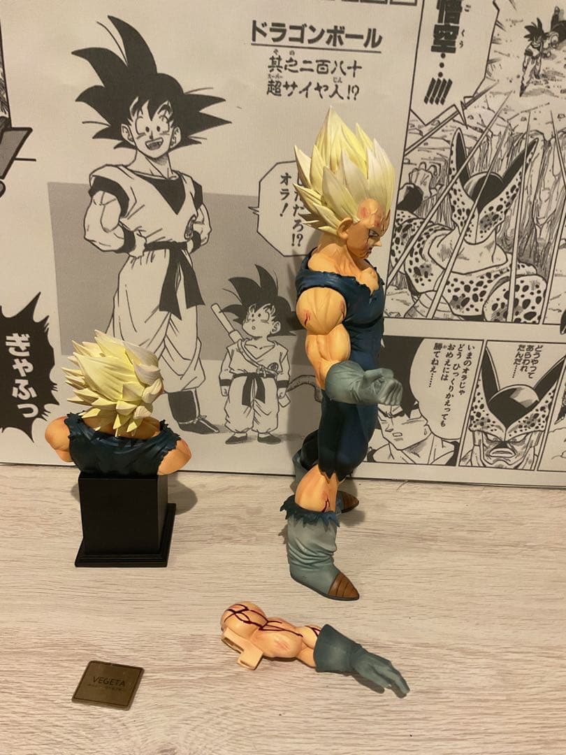 ドラゴンボール　魔人ベジータ　スーパーサイヤ人　VFガレージキット