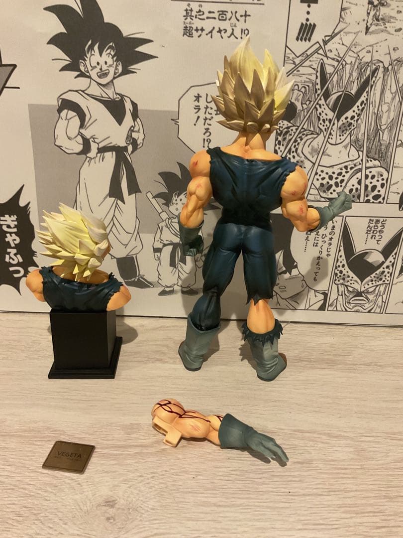 ドラゴンボール　魔人ベジータ　スーパーサイヤ人　VFガレージキット