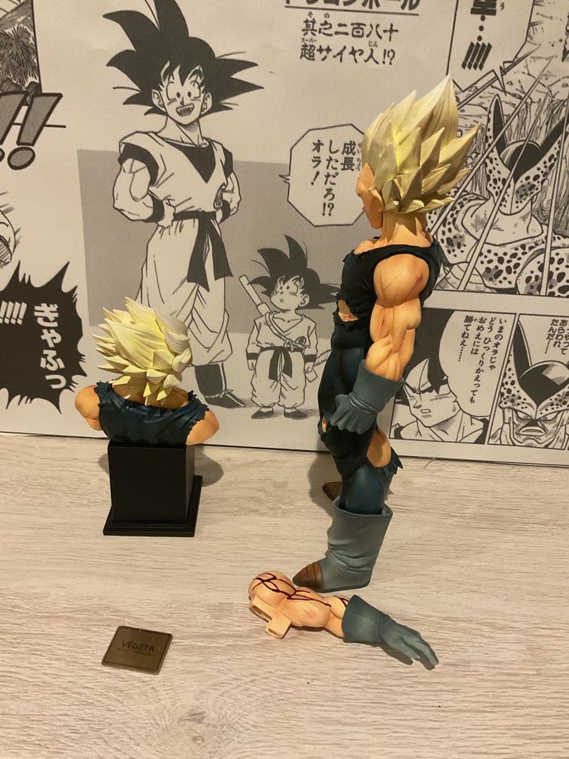 ドラゴンボール　魔人ベジータ　スーパーサイヤ人　VFガレージキット