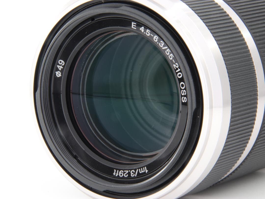 完動美品 ソニー E 55-210mm F4.5-6.3 OSS シルバー