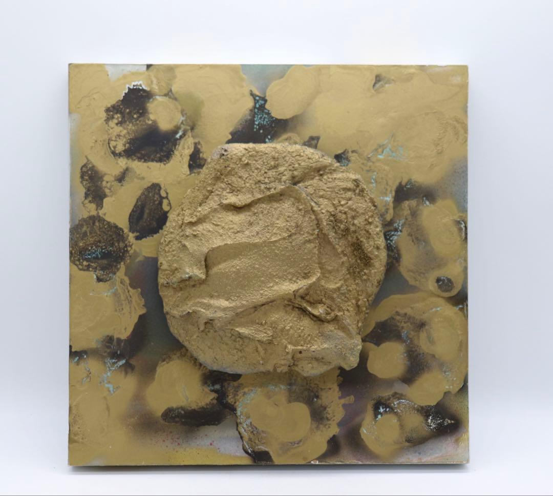 坂田甚内作　金彩陶額　オブジェ　送料込み250612 坂田甚内の世界』展示中。 #陶庫#益子#益子焼#栃木#坂田甚内 #ガラス