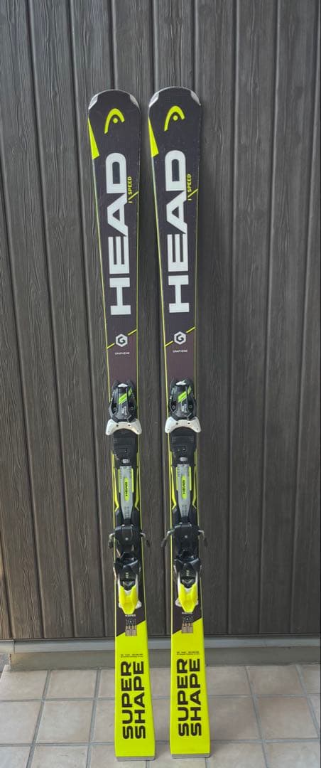 HEAD SUPER SHAPE SPEED スキー - メルカリ