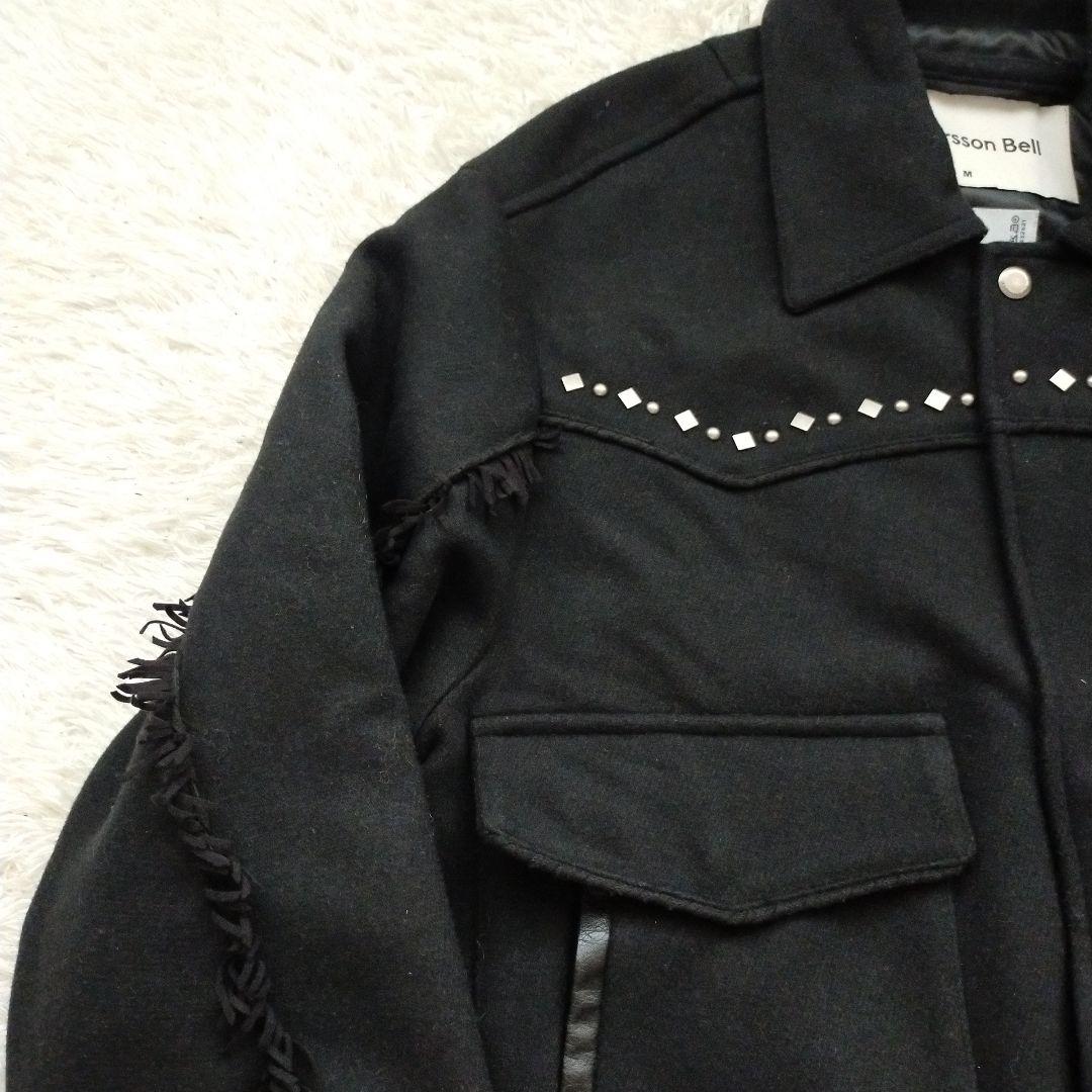andersson bell スタッズ ウールウエスタンジャケット - メルカリ