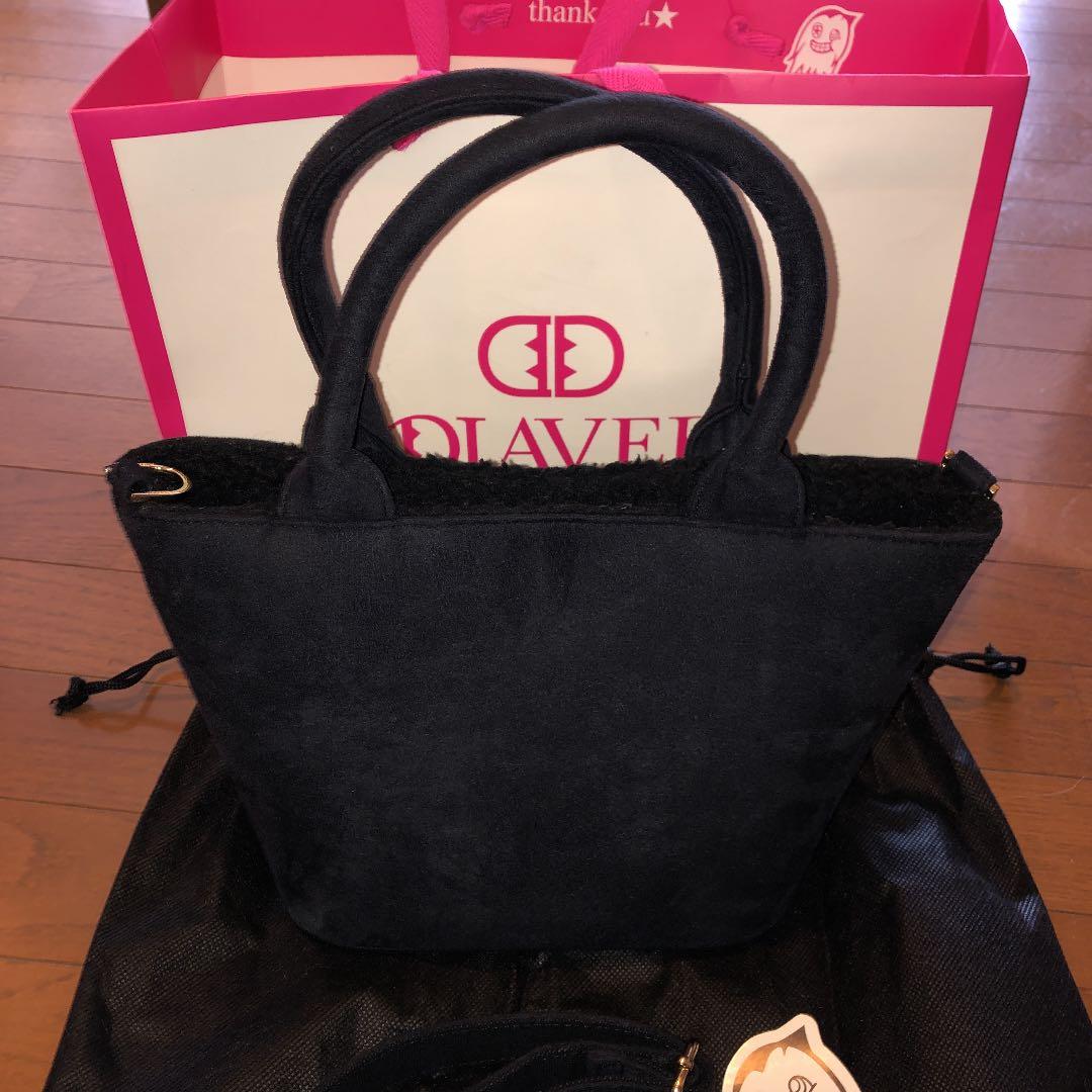 DIAVEL もこもこ スタースタッズ トートバッグ - メルカリ