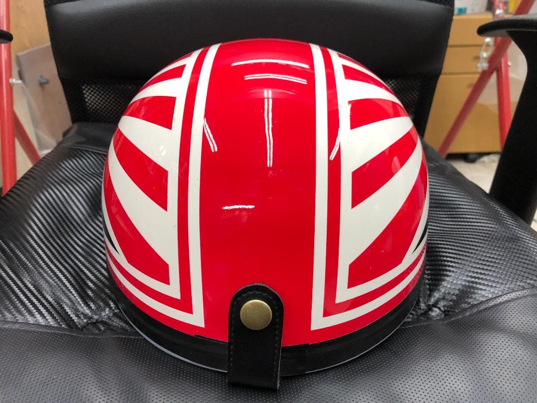 コルク半 カスタム 富士日章 三つボタン 赤白 文字無 高級クリヤ送料