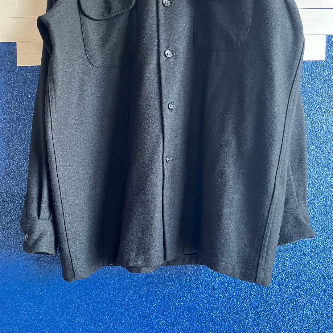 ヤ*キ様 PENDLETON WOOL SHIRTS 単色 ボードシャツ BLK - メルカリ