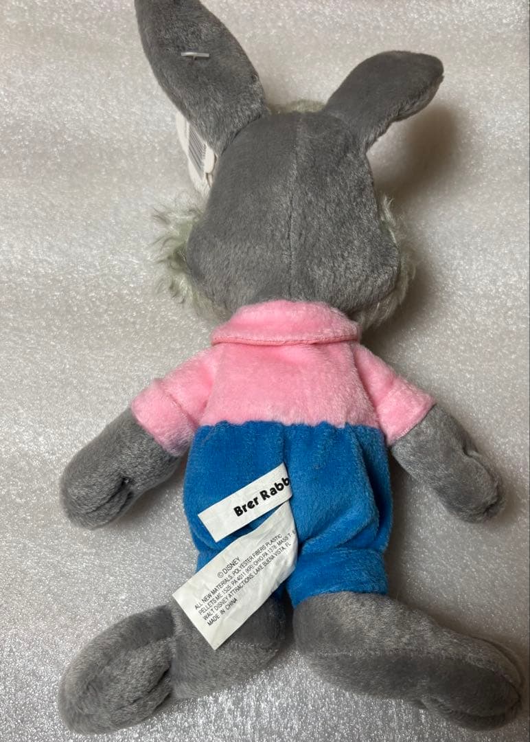 (タグ付き)ディズニー スプラッシュマウンテンうさぎどんぬいぐるみ➕ピンセット