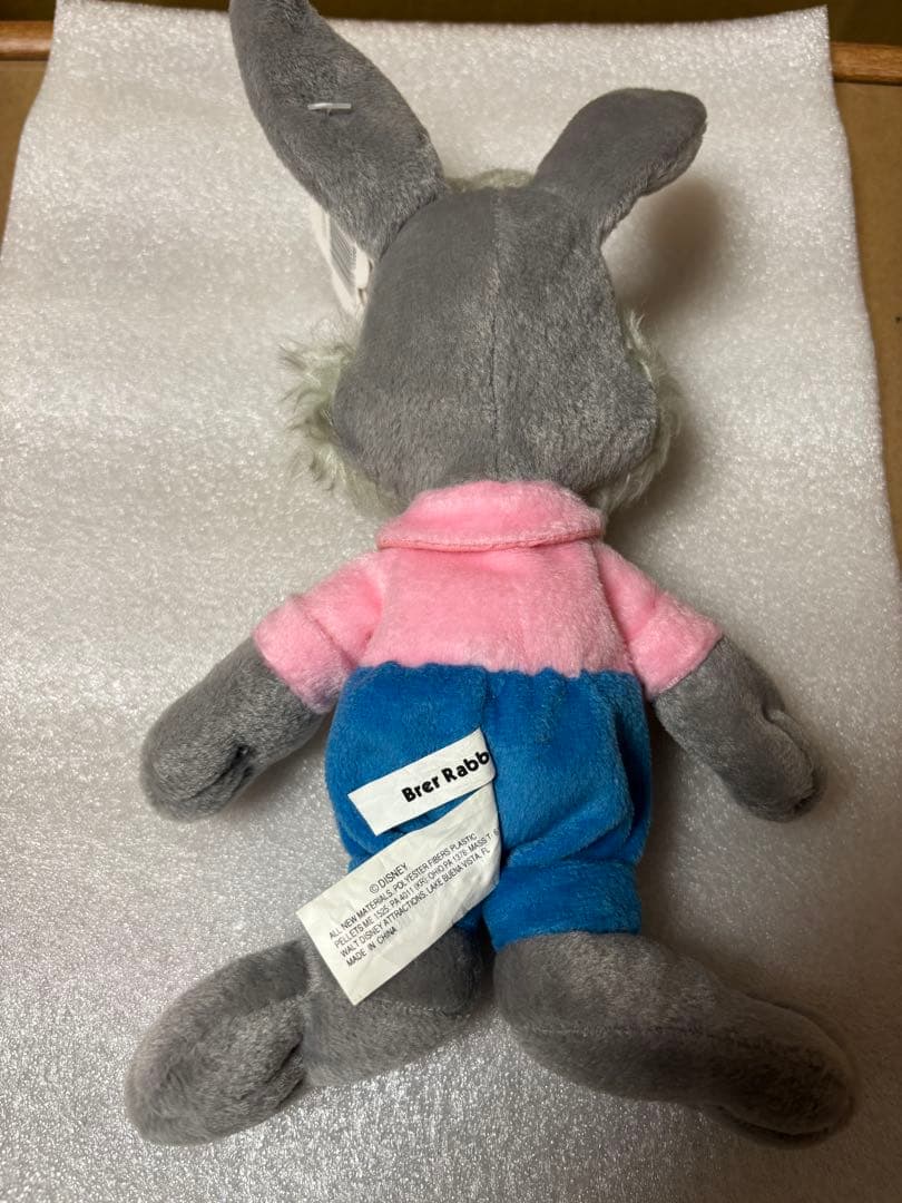 (タグ付き)ディズニー スプラッシュマウンテンうさぎどんぬいぐるみ➕ピンセット