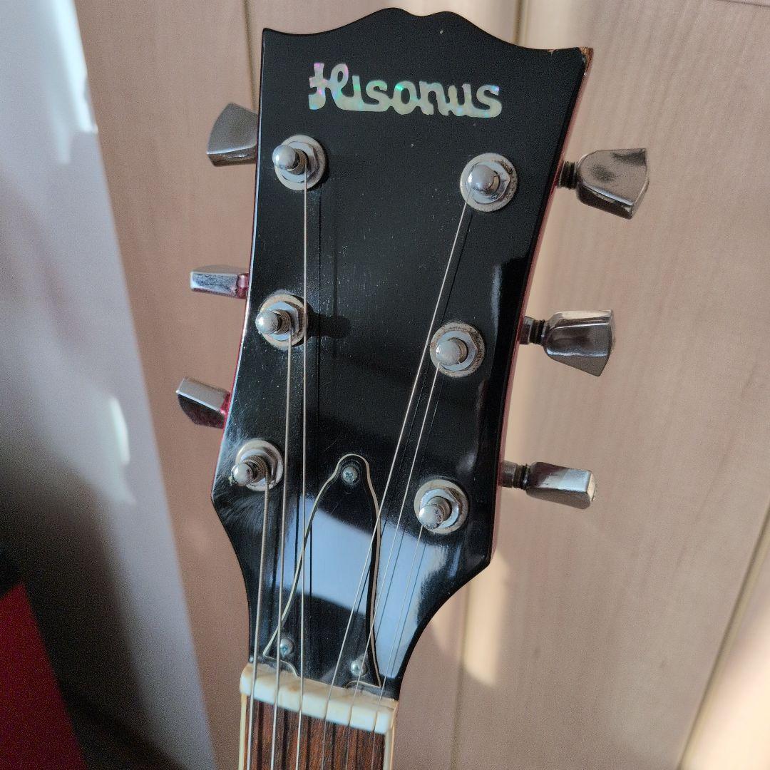 レア　ジャパンヴィンテージ　ギター　　hisonus レスポール