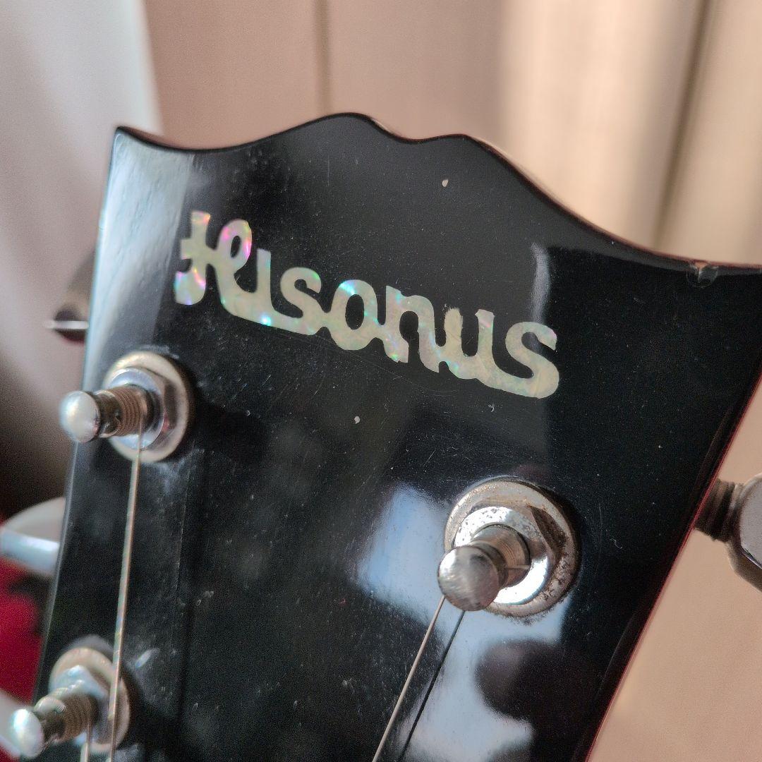 レア　ジャパンヴィンテージ　ギター　　hisonus レスポール