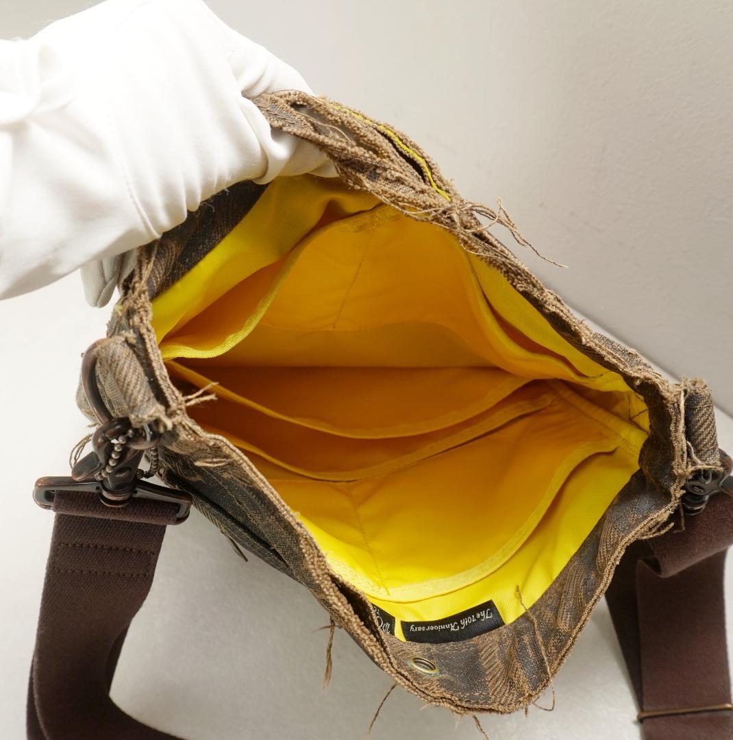 PORTER 70周年限定品 迷彩柄ショルダーバッグ カモフラ カーキ/DZ12