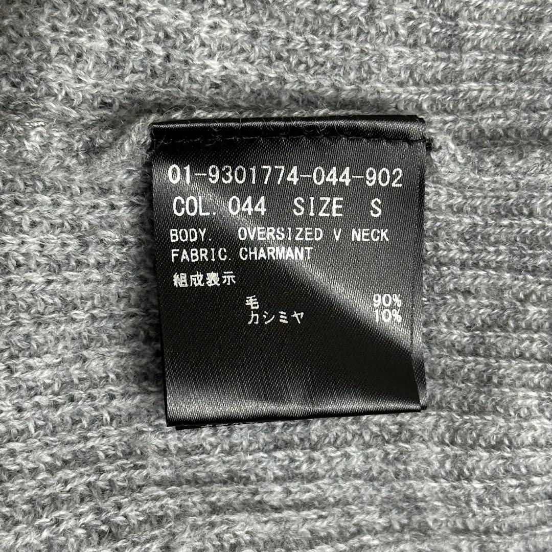 theory セオリー カシミヤ Vネック ニット グレー - メルカリ