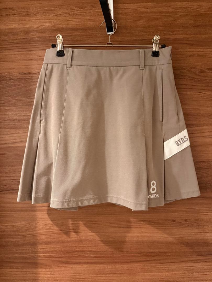 ハチヤーズ 8YARDS プリーツスカート ベージュ 8YARDS / PLEATED IG